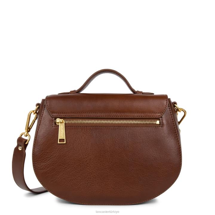 kadınlar çapraz askılı çanta efsane konyak Lancaster Paris çanta H0LP1857