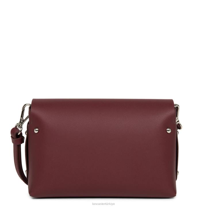 kadınlar çapraz askılı çanta şehir flore şampanyada bordo Lancaster Paris çanta H0LP466