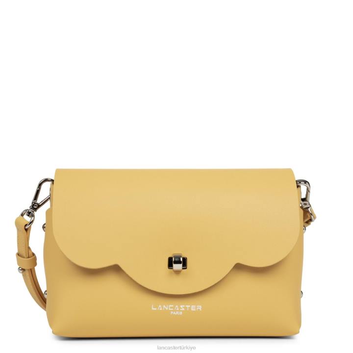 kadınlar çapraz askılı çanta şehir flore şampanyadaki okre Lancaster Paris çanta H0LP464