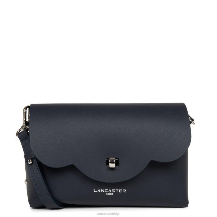 kadınlar çapraz askılı çanta şehir flore bleu fonce-in-argent Lancaster Paris çanta H0LP461