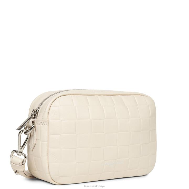 kadınlar çapraz askılı çanta ekru Lancaster Paris çanta H0LP2235