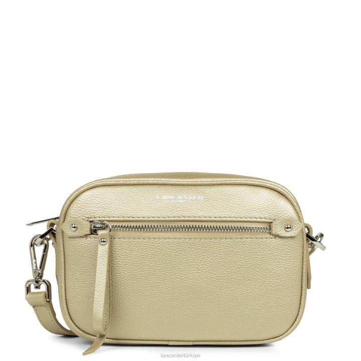 kadınlar çapraz askılı çanta firenze Şampanya Lancaster Paris çanta H0LP1577