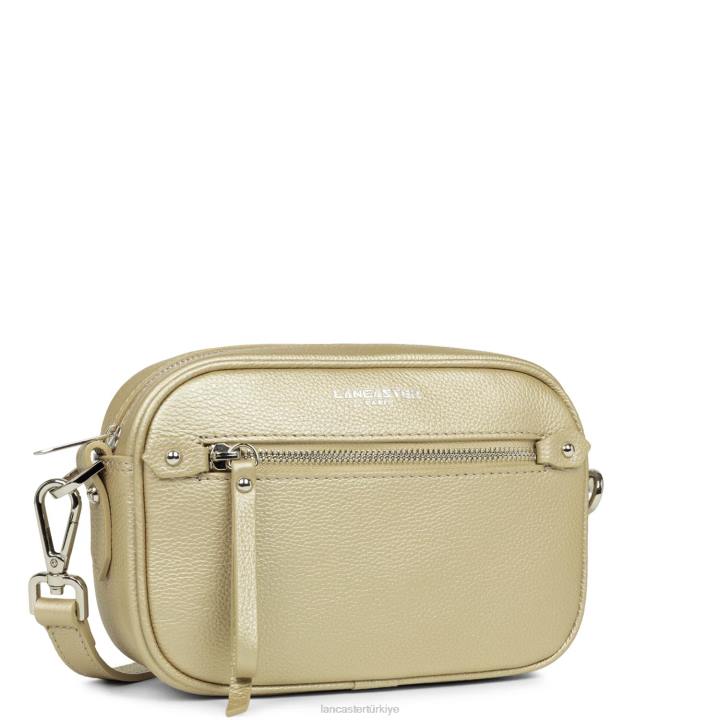kadınlar çapraz askılı çanta firenze Şampanya Lancaster Paris çanta H0LP1577