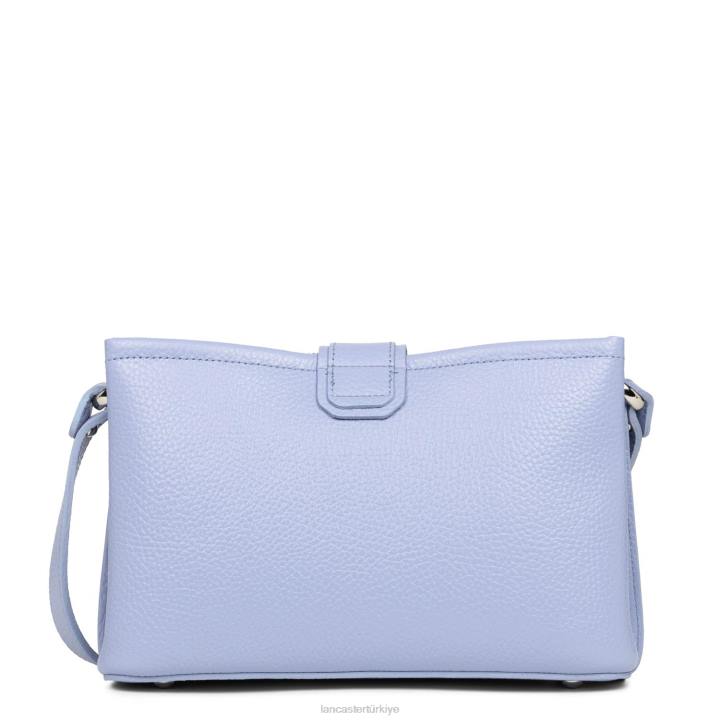 kadınlar çapraz askılı çanta foulonne çift kişilik ekru lavand Lancaster Paris çanta H0LP1501