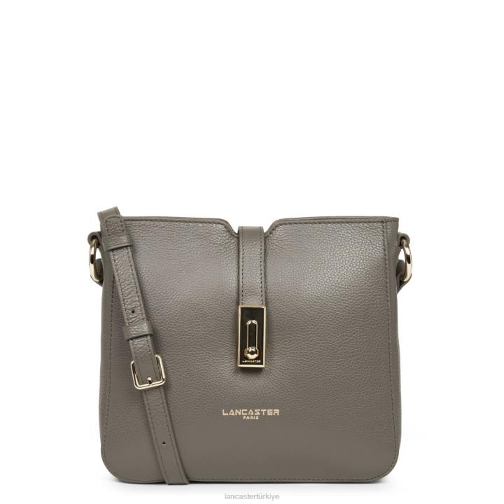 kadınlar çapraz askılı çanta foulonne milano hafif Gris Lancaster Paris çanta H0LP336