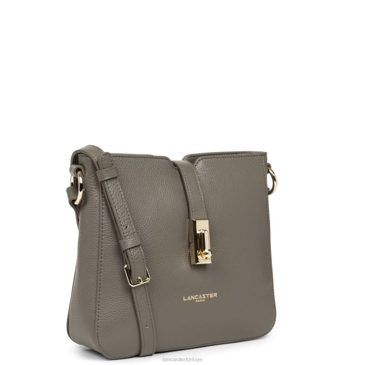 kadınlar çapraz askılı çanta foulonne milano hafif Gris Lancaster Paris çanta H0LP336