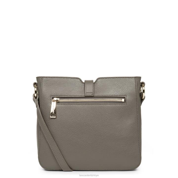 kadınlar çapraz askılı çanta foulonne milano hafif Gris Lancaster Paris çanta H0LP336