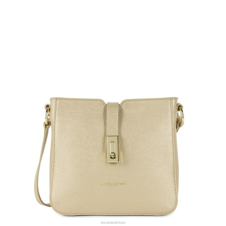 kadınlar çapraz askılı çanta foulonne milano hafif Şampanya Lancaster Paris çanta H0LP326