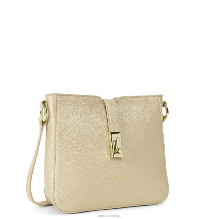kadınlar çapraz askılı çanta foulonne milano hafif Şampanya Lancaster Paris çanta H0LP326