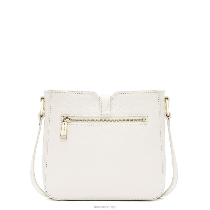 kadınlar çapraz askılı çanta foulonne milano hafif ekru Lancaster Paris çanta H0LP330