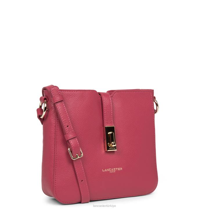 kadınlar çapraz askılı çanta foulonne milano hafif fuxia Lancaster Paris çanta H0LP328