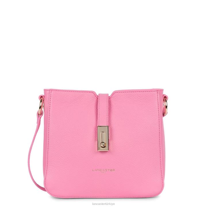 kadınlar çapraz askılı çanta foulonne milano hafif gül Lancaster Paris çanta H0LP318
