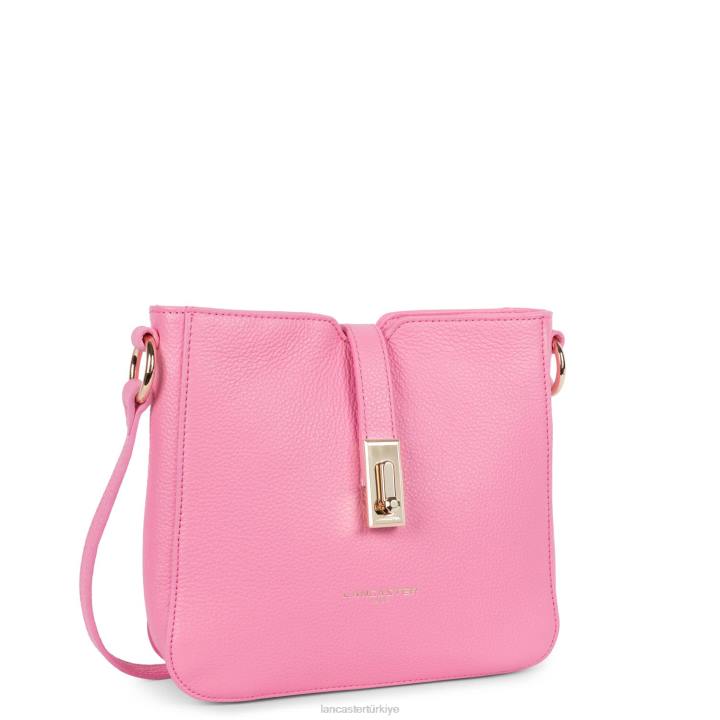 kadınlar çapraz askılı çanta foulonne milano hafif gül Lancaster Paris çanta H0LP318