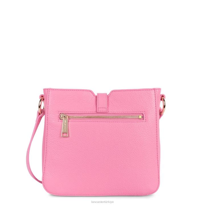 kadınlar çapraz askılı çanta foulonne milano hafif gül Lancaster Paris çanta H0LP318