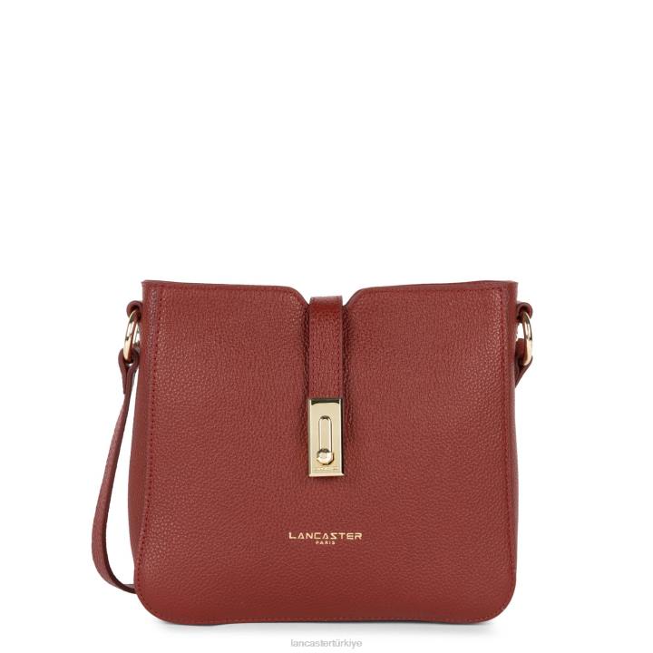 kadınlar çapraz askılı çanta foulonne milano hafif kırmızı Lancaster Paris çanta H0LP323