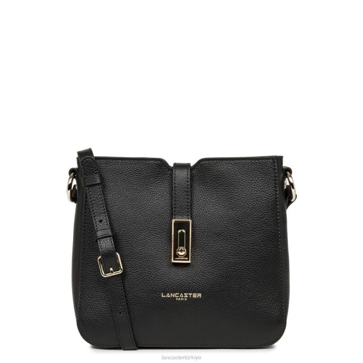 kadınlar çapraz askılı çanta foulonne milano hafif kara Lancaster Paris çanta H0LP327