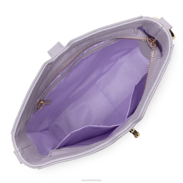 kadınlar çapraz askılı çanta foulonne milano hafif lilalar Lancaster Paris çanta H0LP329