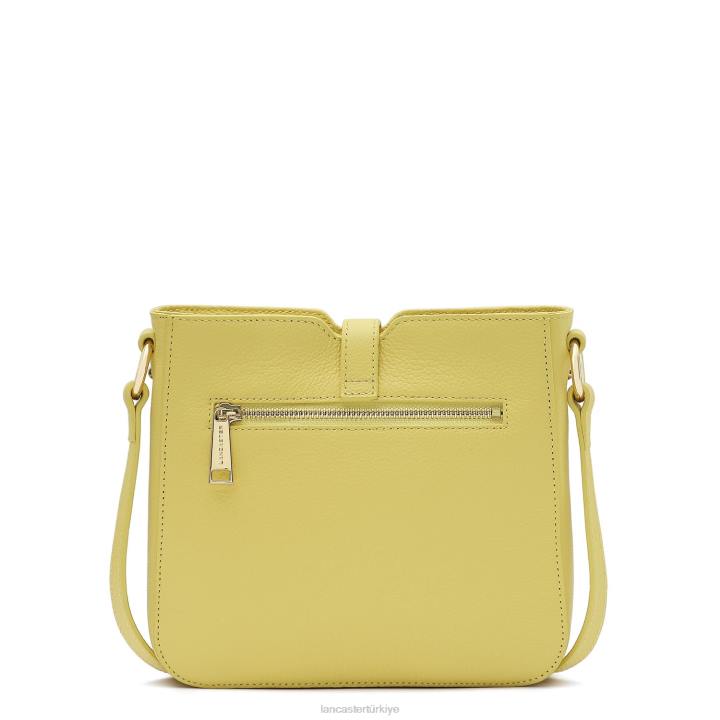 kadınlar çapraz askılı çanta foulonne milano hafif sarı clair Lancaster Paris çanta H0LP339