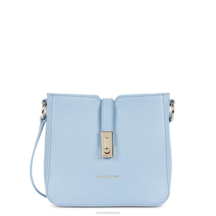 kadınlar çapraz askılı çanta foulonne milano mavi ciel Lancaster Paris çanta H0LP347