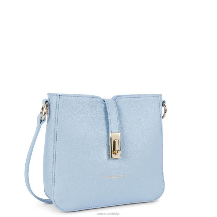 kadınlar çapraz askılı çanta foulonne milano mavi ciel Lancaster Paris çanta H0LP347