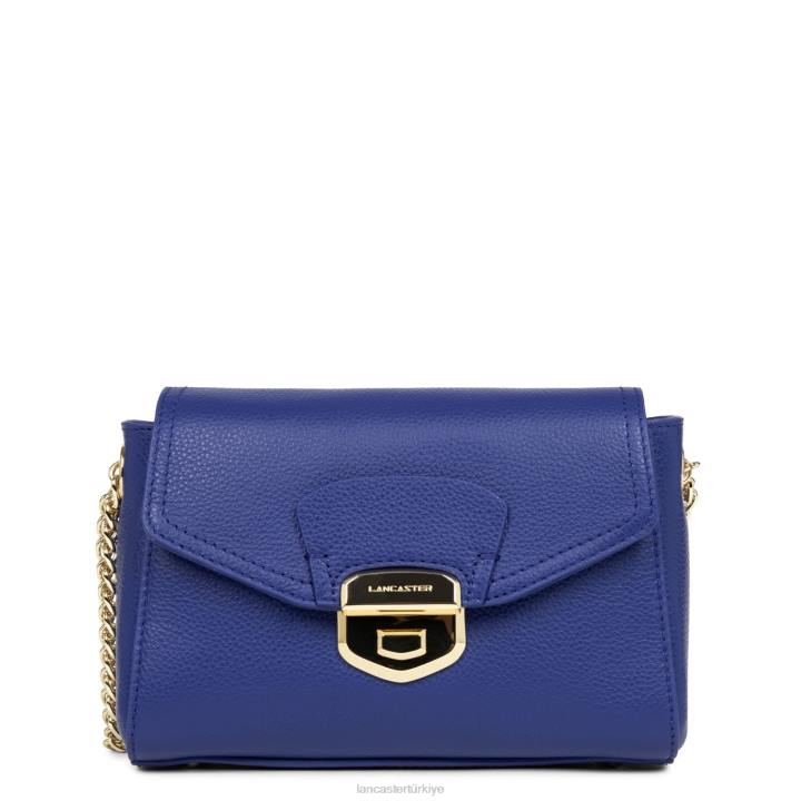kadınlar çapraz askılı çanta foulonne milano modası bleu elektrik Lancaster Paris çanta H0LP1371