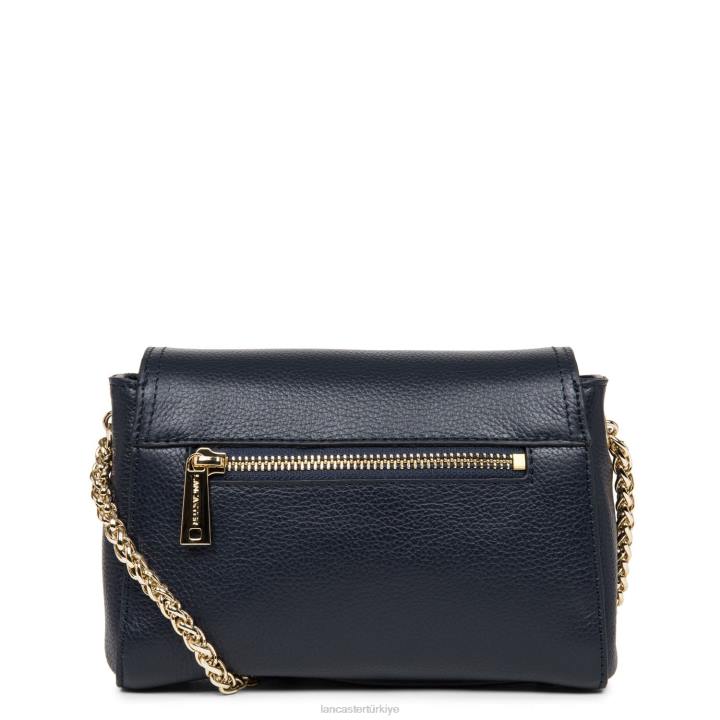 kadınlar çapraz askılı çanta foulonne milano modası mavi fonce Lancaster Paris çanta H0LP1378