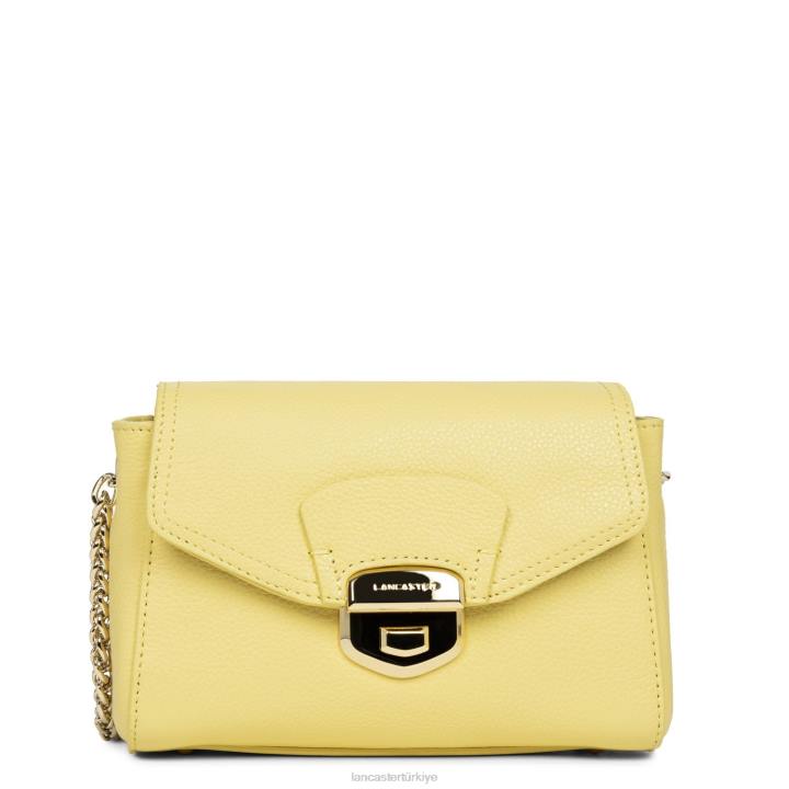 kadınlar çapraz askılı çanta foulonne milano modası sarı clair Lancaster Paris çanta H0LP1368