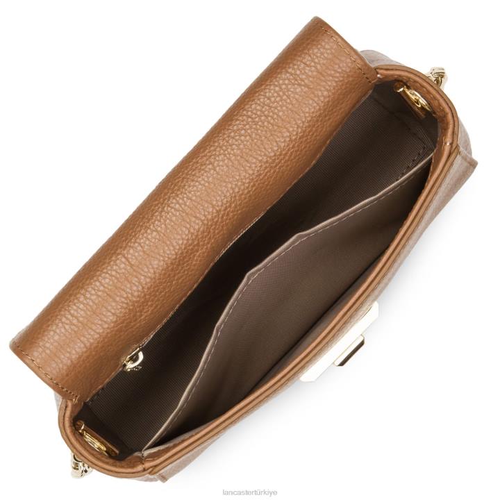 kadınlar çapraz askılı çanta foulonne milano yeni deve Lancaster Paris çanta H0LP1353