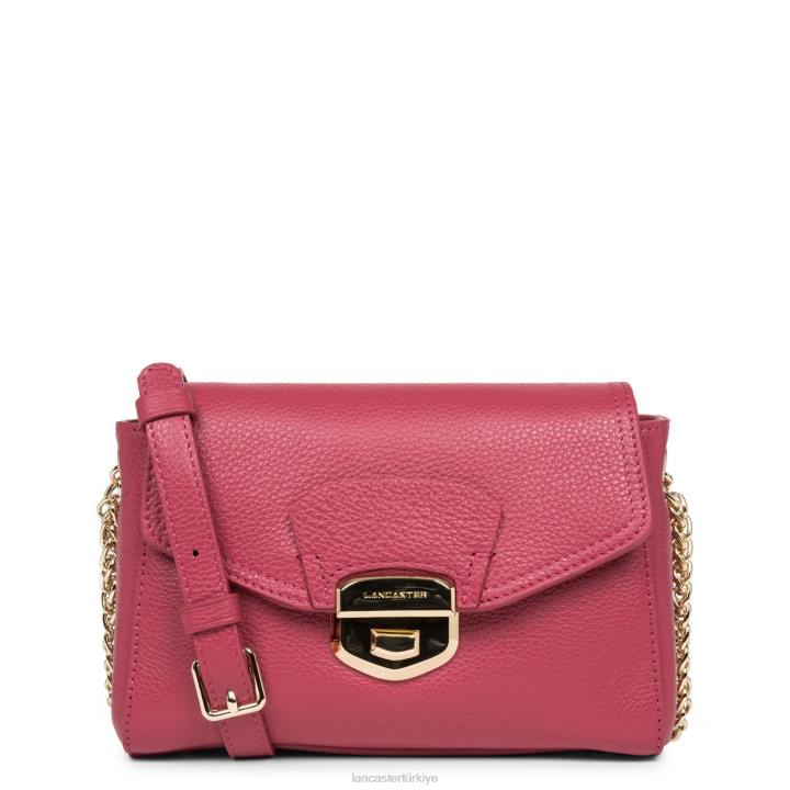 kadınlar çapraz askılı çanta foulonne milano yeni fuxia Lancaster Paris çanta H0LP1363