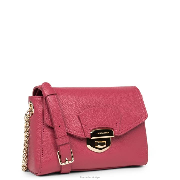 kadınlar çapraz askılı çanta foulonne milano yeni fuxia Lancaster Paris çanta H0LP1363