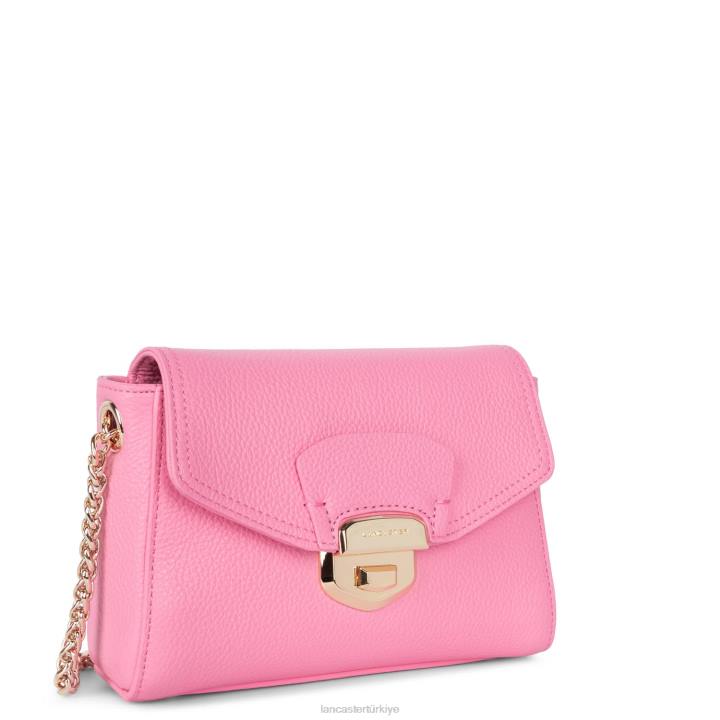 kadınlar çapraz askılı çanta foulonne milano yeni gül Lancaster Paris çanta H0LP1346