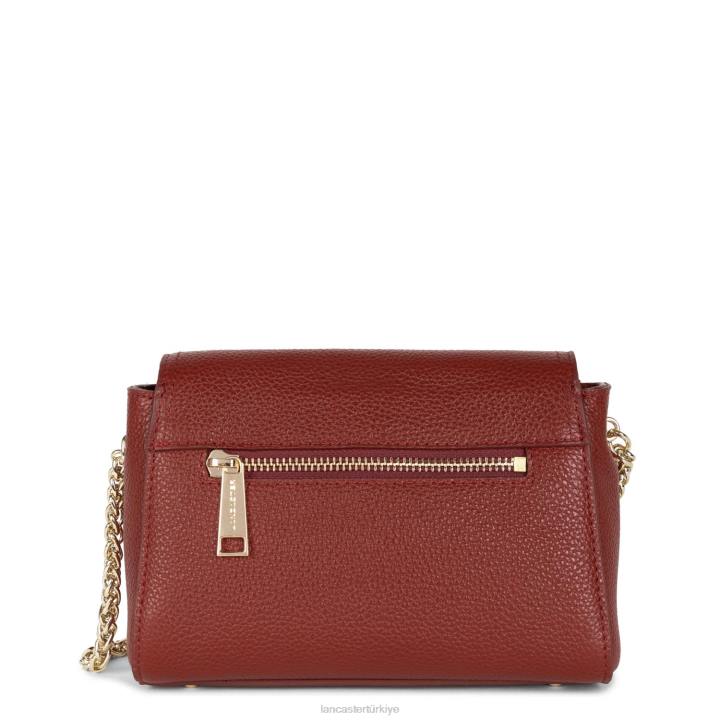 kadınlar çapraz askılı çanta foulonne milano yeni kırmızı Lancaster Paris çanta H0LP1352