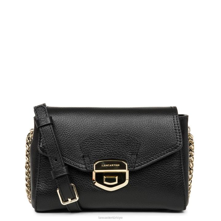 kadınlar çapraz askılı çanta foulonne milano yeni kara Lancaster Paris çanta H0LP1354