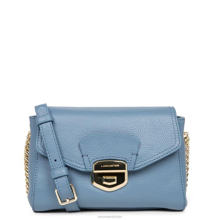kadınlar çapraz askılı çanta foulonne milano yeni mavi taş Lancaster Paris çanta H0LP1362