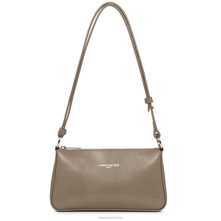 kadınlar çapraz askılı çanta lucertola boz kahverengi Lancaster Paris çanta H0LP271