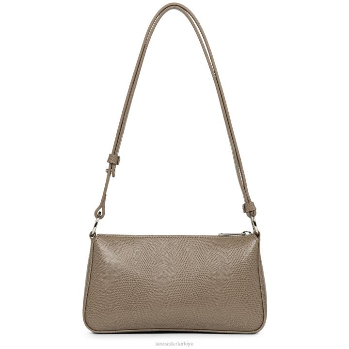kadınlar çapraz askılı çanta lucertola boz kahverengi Lancaster Paris çanta H0LP271