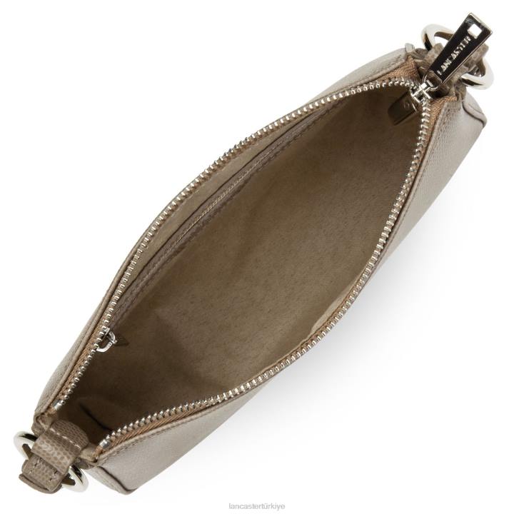 kadınlar çapraz askılı çanta lucertola boz kahverengi Lancaster Paris çanta H0LP271