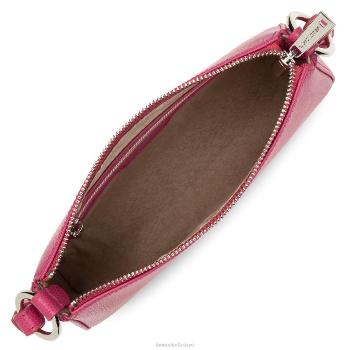 kadınlar çapraz askılı çanta lucertola fuxia Lancaster Paris çanta H0LP269