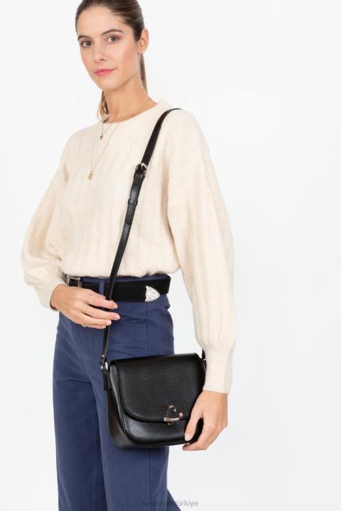 kadınlar çapraz askılı çanta lucertola yeni kara Lancaster Paris çanta H0LP2158