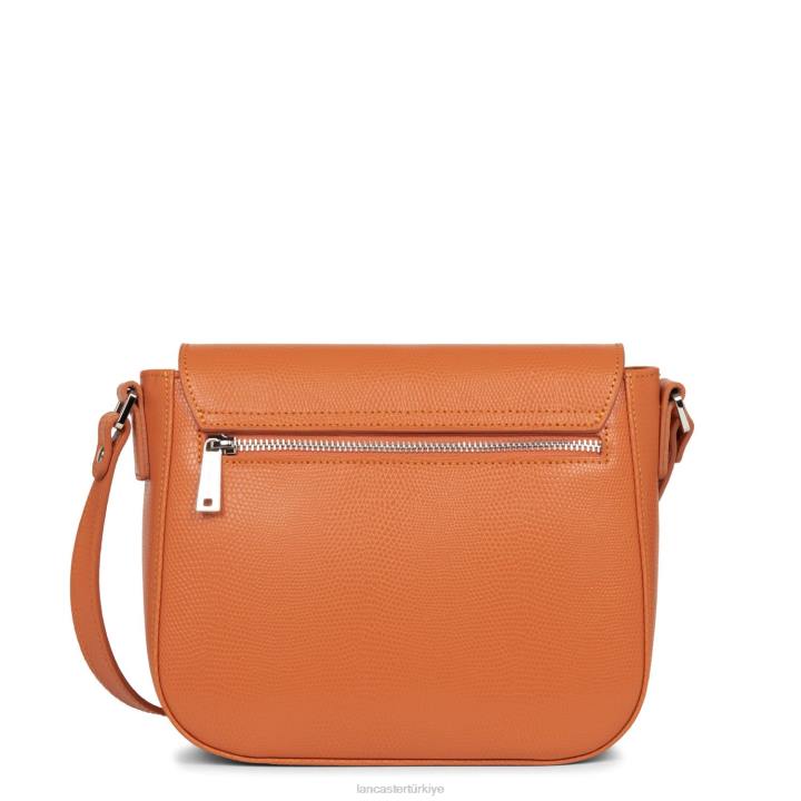 kadınlar çapraz askılı çanta lucertola yeni turuncu Lancaster Paris çanta H0LP2159
