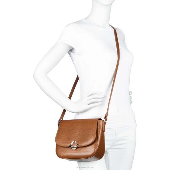 kadınlar çapraz askılı çanta lucertola yeni turuncu Lancaster Paris çanta H0LP2159