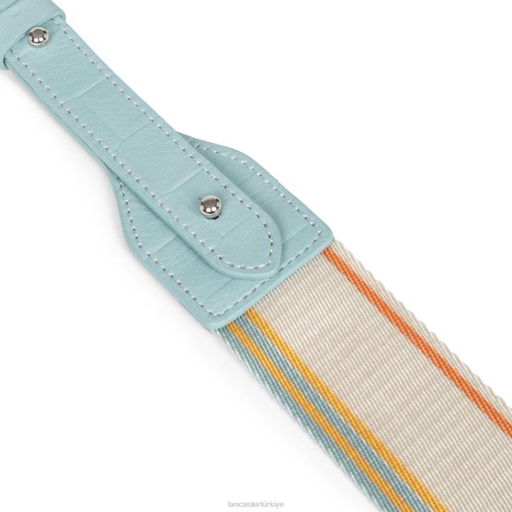 kadınlar çapraz askılı çanta mavi ciel Lancaster Paris çanta H0LP2236