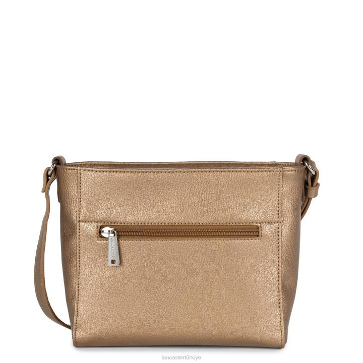 kadınlar çapraz askılı çanta maya modası cuivre-şampanya-vison Lancaster Paris çanta H0LP1893