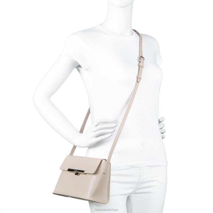 kadınlar çapraz askılı çanta pürüzsüz zambak galeta gülü Lancaster Paris çanta H0LP2309