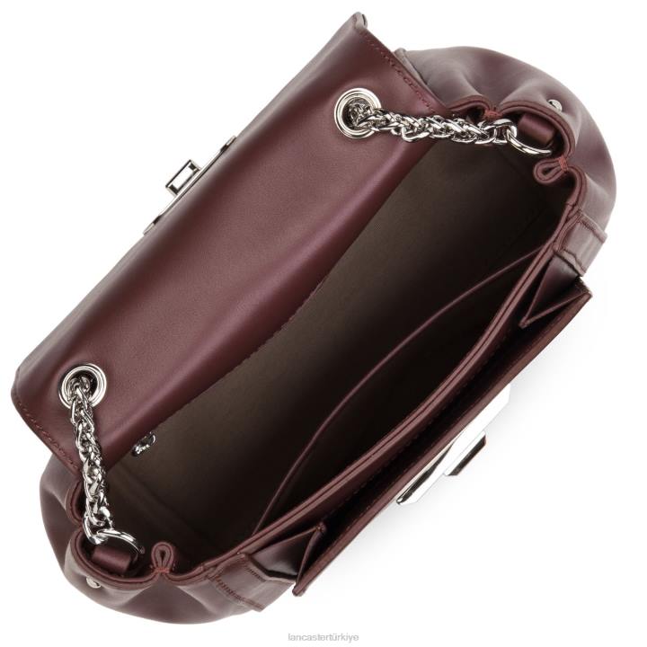 kadınlar çapraz askılı çanta parisienne sophia bordo Lancaster Paris çanta H0LP2344
