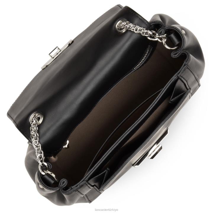 kadınlar çapraz askılı çanta parisienne sophia kara timsah Lancaster Paris çanta H0LP2347