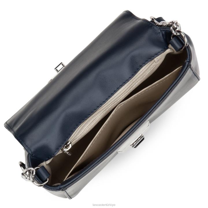 kadınlar çapraz askılı çanta parisienne sophia mavi fonce Lancaster Paris çanta H0LP2351