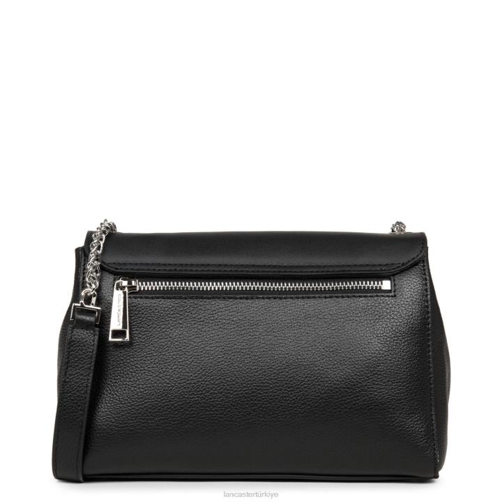 kadınlar çapraz askılı çanta pia hafif kara Lancaster Paris çanta H0LP563