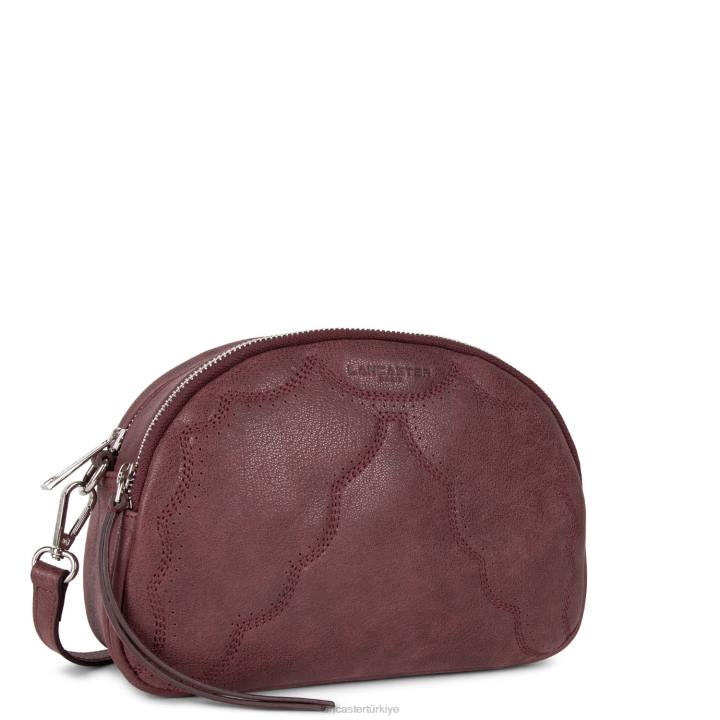 kadınlar çapraz askılı çanta santa fe bordo Lancaster Paris çanta H0LP2070