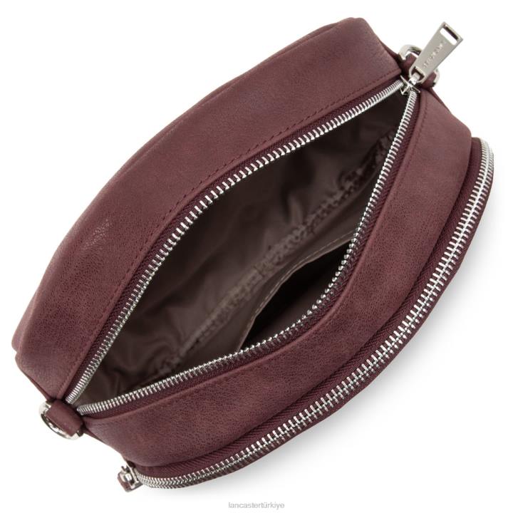 kadınlar çapraz askılı çanta santa fe bordo Lancaster Paris çanta H0LP2070
